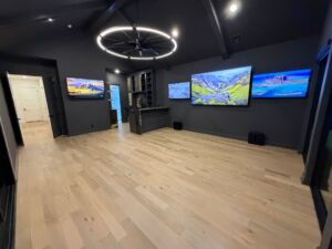 Game Room TVs & Sound System