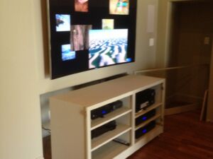 Curved TV Install