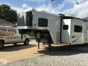 Trailer TV and Audio Installation