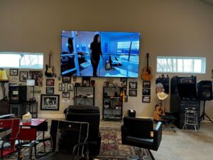 Man Cave Video Wall