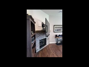Mantel Mount with soundbar