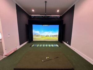 Pool House Golf Room