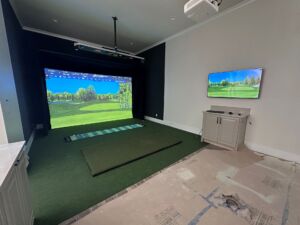 Pool House Golf Simulator