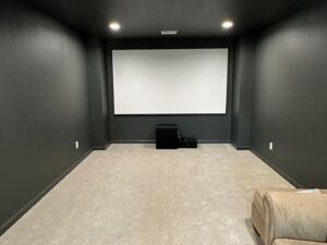 Projector and Theater Room