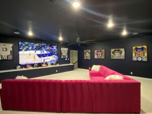 Video Wall Theater Room