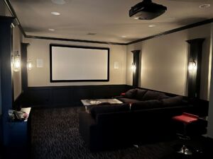 Vintage Look Theater Room