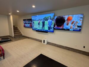 Game Room TV & Sound Installation